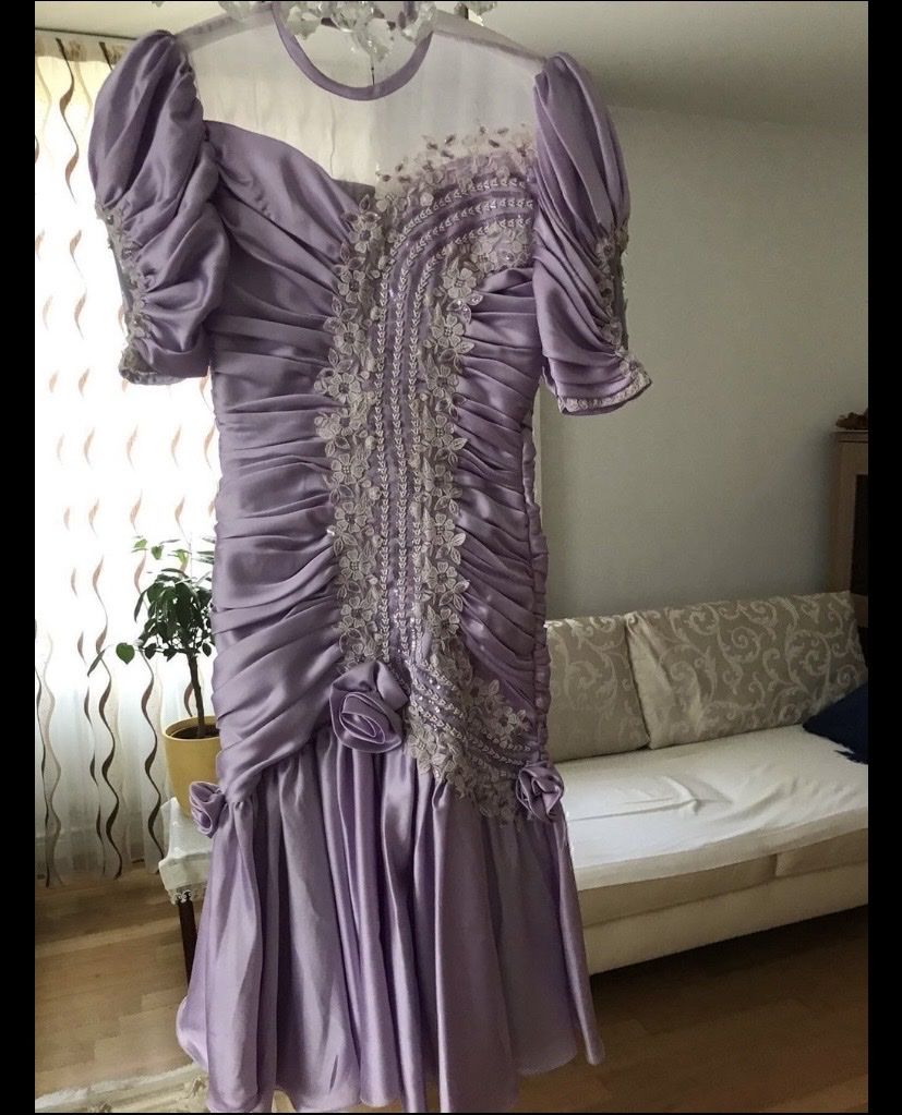 Vestiti: VINTAGE ABEND/BALLKLEID GR 36-38 – Usato da Zürich venduto da schneeflocke303 2