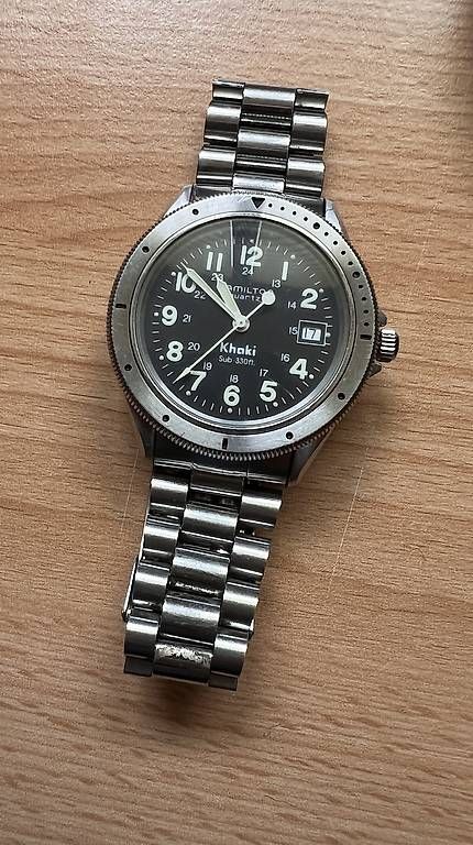 Hamilton Orologi: Hamilton Khaki Navy Sub 330ft Vintage – Usato da Hoeri venduto da negoziation
