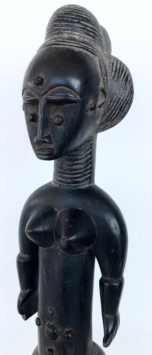Skulpturen & Statuen: Top Rarität feine alte Atti Figur Cóte d´Ivory Höhe 39 cm – Gebraucht aus Rüthi (Rheintal) von Kunsthaus777 3