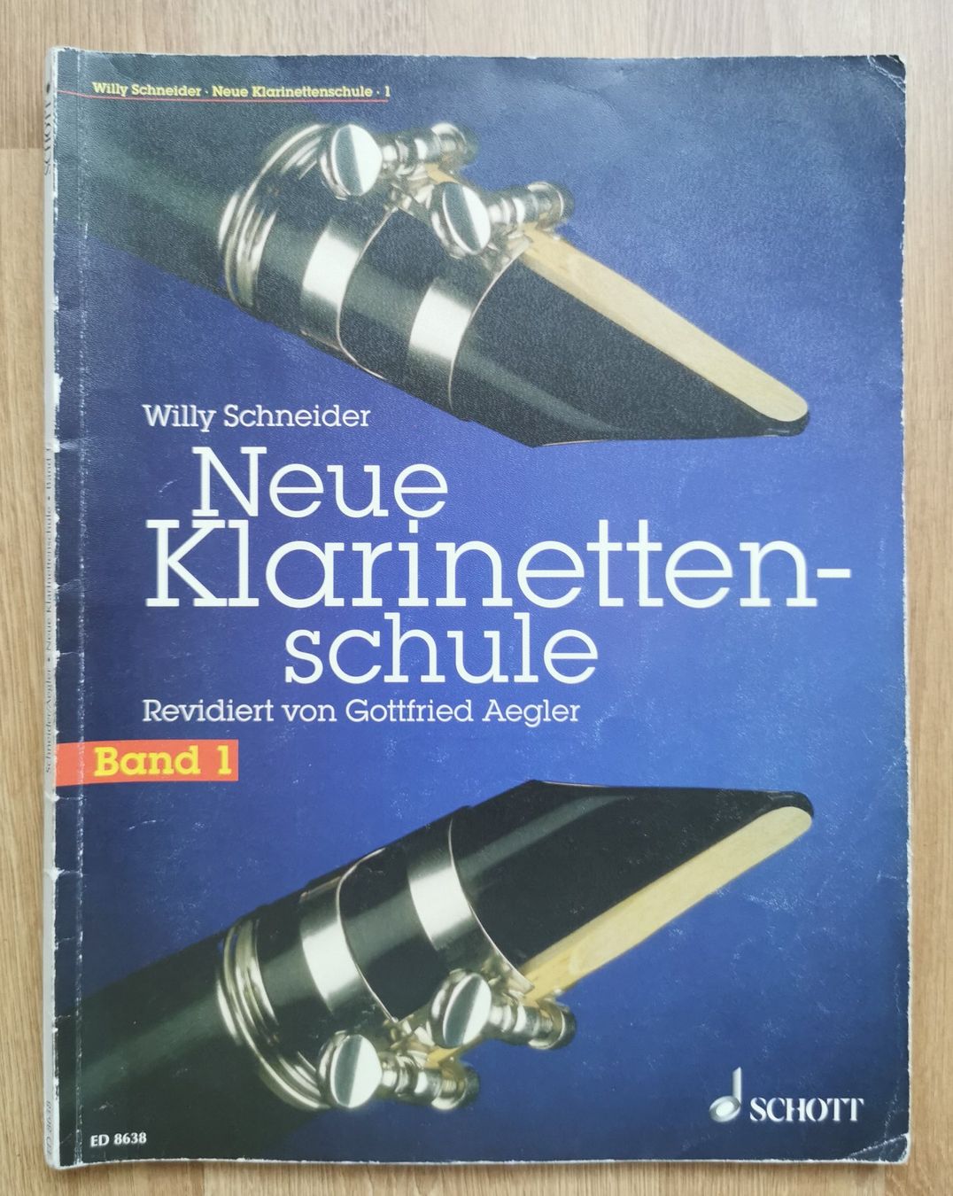 Libri: Neue Klarinettenschule Band 1 – Usato da Birsfelden venduto da dsc_f8gx