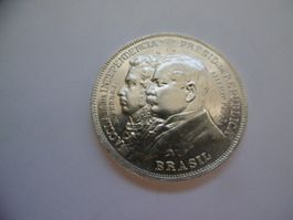 2000  Reis  Brasilien  1922  (900er Silber)