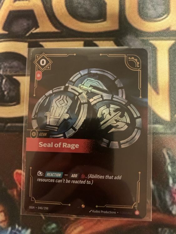 Riftbound Origins Seal of Rage 040 EN NM (Neu (gemäss Beschreibung)) in ...