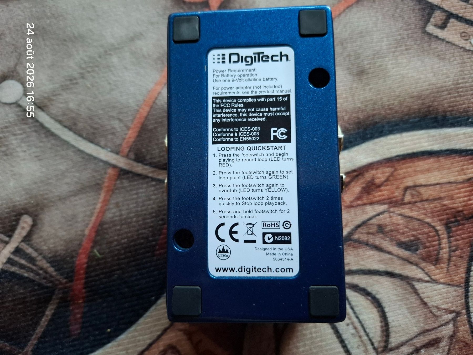 Musikinstrumente: DigiTech JamMan Express XT --- ***** 1.- ***** --- – Gebraucht aus Yverdon-les-Bains von Dan00 2
