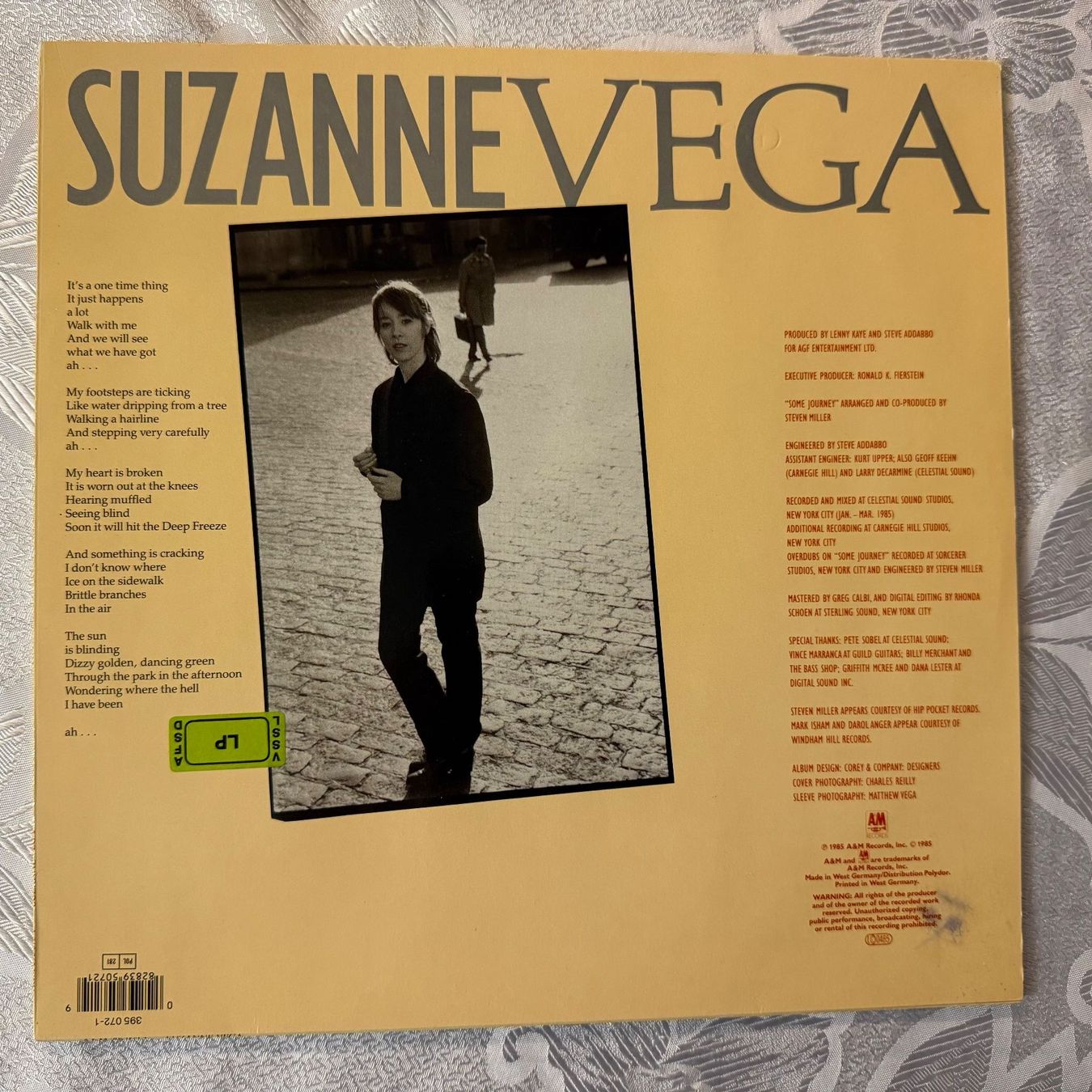 Dischi in vinile: SUZANNE VEGA - SUZANNE VEGA – Usato da Zürich venduto da fehlton 1