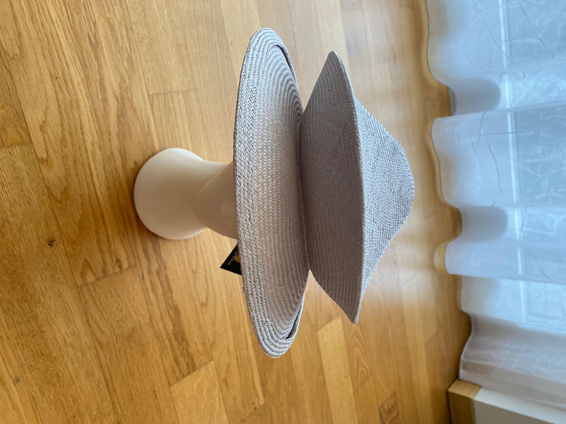 Copricapi, berretti & cappellini: Sommerhut Seeberger Sisal Klapphut, hellgrau – Usato da St. Gallen venduto da sus_lwc2 3
