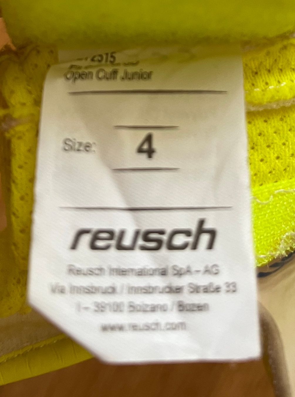 Reusch Guanti & manicotti: Reusch Goaliehandschuhe, Gr. 4 – Usato da Luzern venduto da Simsam567 2