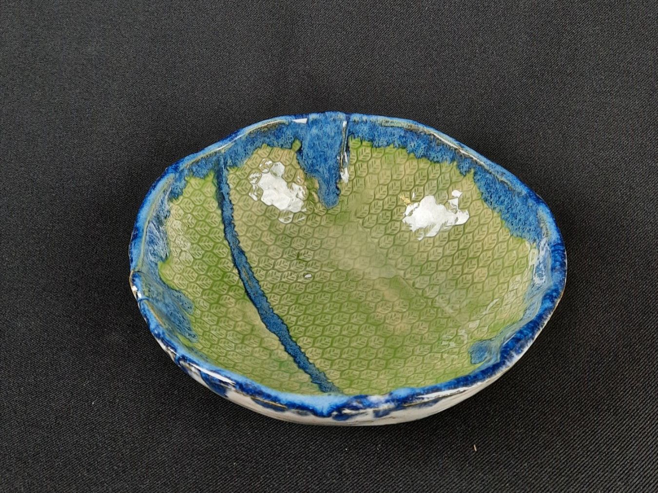 Schalen: Keramikschale Blau/Grün – Gebraucht aus Beinwil am See von Restwert_Beinwil 1