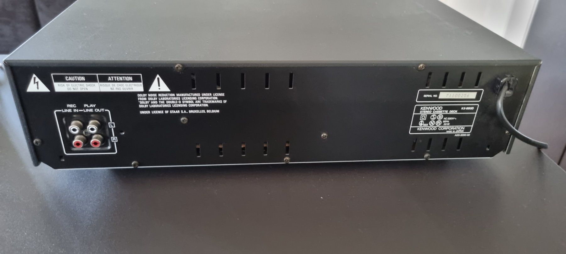 Registratori: Cassettenrecorder Marke Kenwood – Usato da Lachen SZ venduto da LinDiscount 2