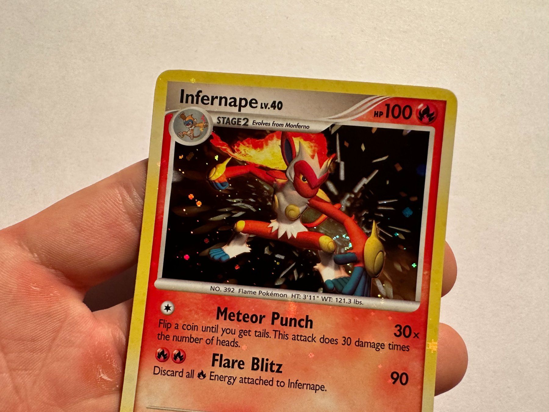 Pokémon Sammelbilder & Trading cards: Infernape holo bleed Diamond & Pearl Base EN – Gebraucht aus Hagendorn von Pokecollectorch 3