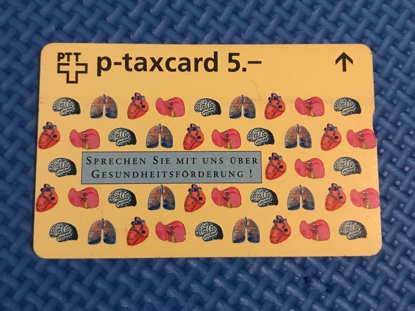 Telefon- & Taxkarten: Taxcard 5.- Helvetia – Gebraucht aus Gossau SG von schlitzerdemon