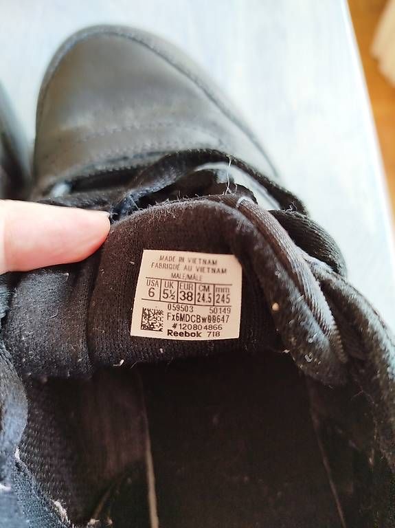 Herrenschuhe: Baskets Reebok, pointure 38, excellent état  – Gebraucht aus Lausanne von ftrevaz 2