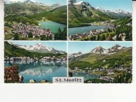 St. Moritz ca. 1950, coloriert