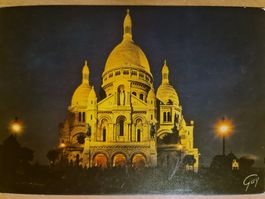 Ansichtskarte Paris Sacre Coeur de Montmartre 1984