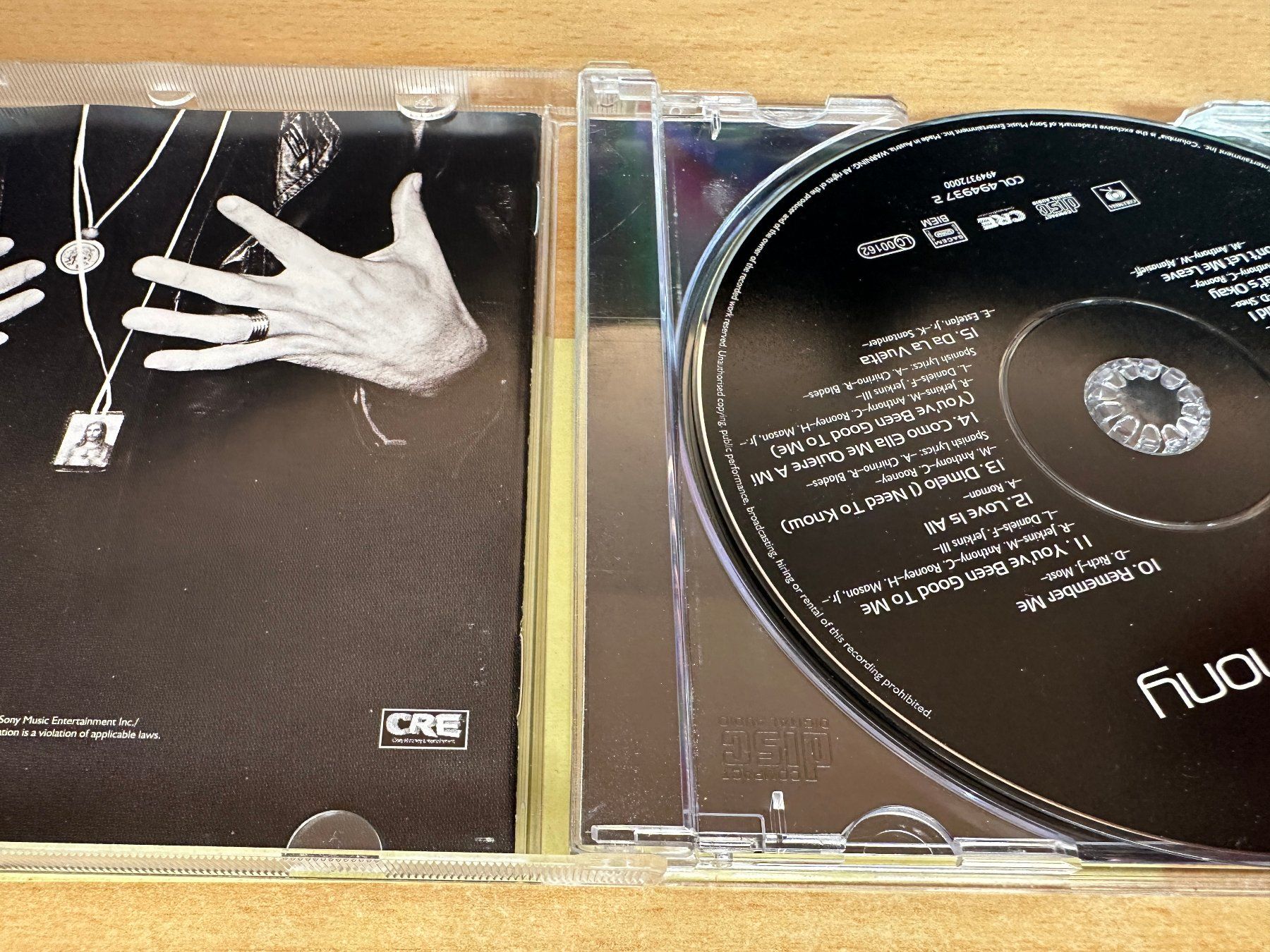 CD: Marc Anthony – Marc Anthony – Usato da Rikon im Tösstal venduto da Alpenmutz 2