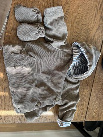 Mon Coeur Baby Outfit Size 68 With Mittens - Great Deal!