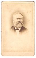 Fotografie Portrait Fritz Reuter, deutsc