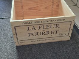 Weinkiste 6er leer 33x26x18 cm