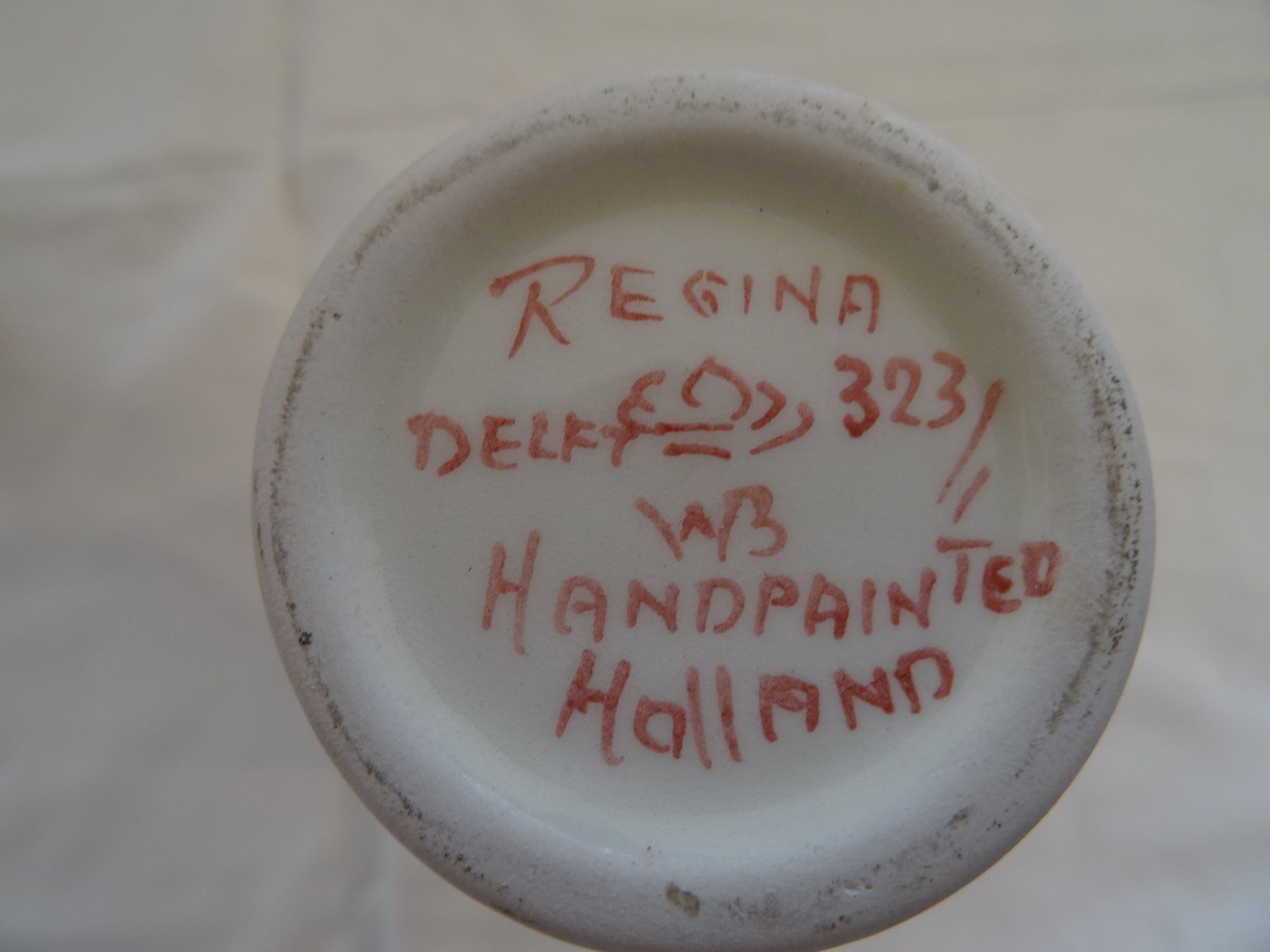 Vasi & Recipienti: 2 VASEN DELFT REGINA – Usato da Brügg BE venduto da fundus2 5