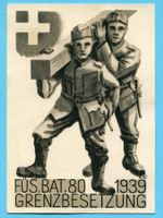 Karte Infanterie Nr. 239 - Füs. Bat. 80