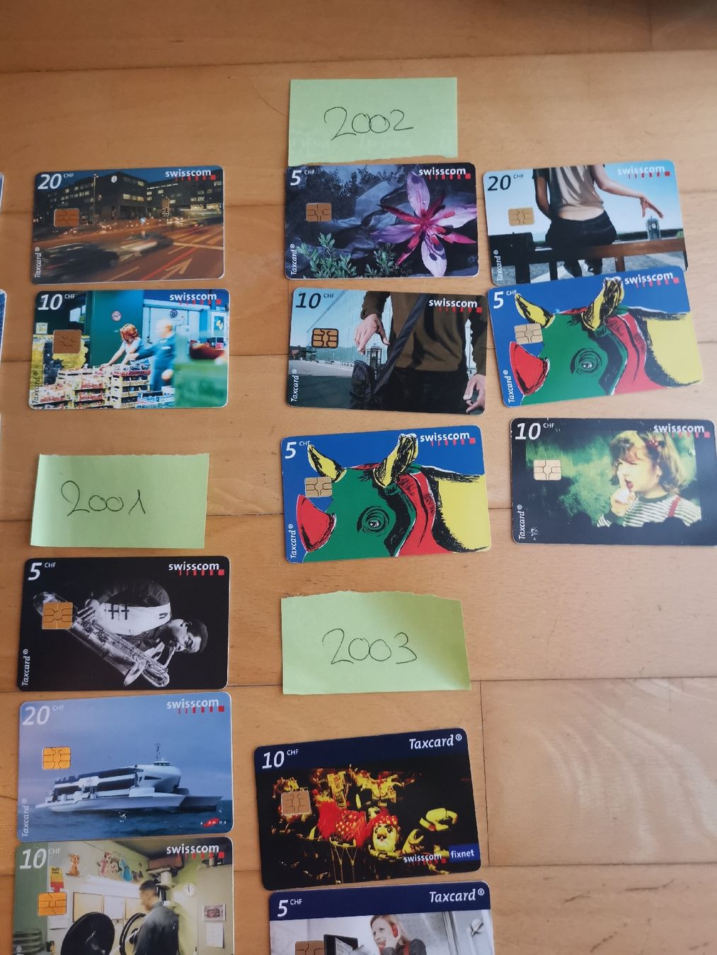Schede telefoniche: 20 Taxcards – Usato da Egg b. Zürich venduto da Pronsch 2