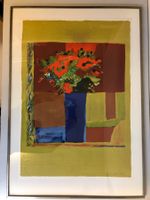 Blumenstrauß Heinrich Müller Lithografie