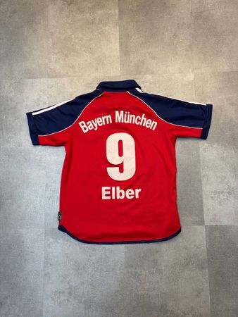 Original Elber #9 Bayern München 1999/01 Trikot - Grösse XS