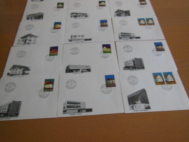 Alle Briefmarken: Bauten 1978 – Gebraucht aus Passugg von alboschetto 2