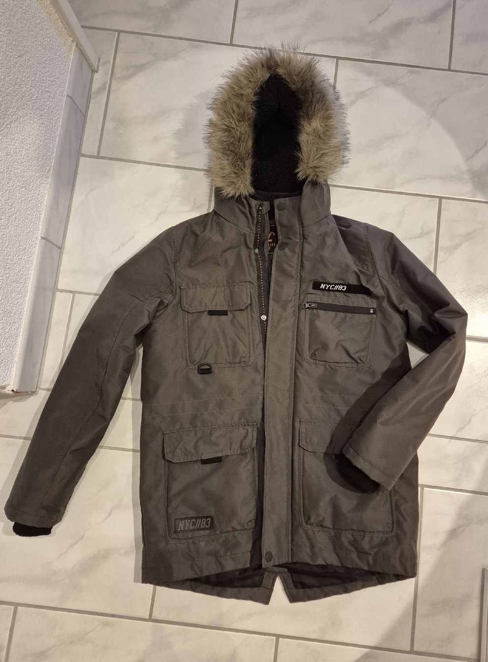 C&A Giacche & Cappotti: Winterjacke Jungen 170 – Usato da Oetwil am See venduto da Janina5