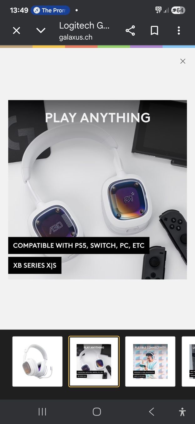Astro Gaming Cuffie: Casque Gaming ASTRO A30 – Nuovo (secondo la descrizione) da Delémont venduto da Miyoko 3