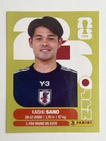 FIFA World Cup 2026 Sticker Kaishu Sano Japan Panini