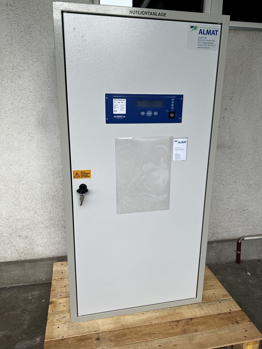 Wechselrichter: Notlichtanlage ASG 500 X – Gebraucht aus Rothrist von Gleitig 1