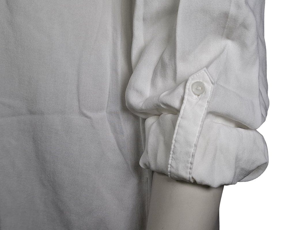 Tuniche: BONPRIX Tunika-Bluse, weiss, Viskose, Gr. 40 – Usato da Wil SG venduto da Restwert_Wil 7
