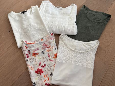Schönes Damen T-Shirt-Paket,  Gr. S