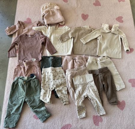 Kleiderpaket Baby Mädchen Grösse 80/86