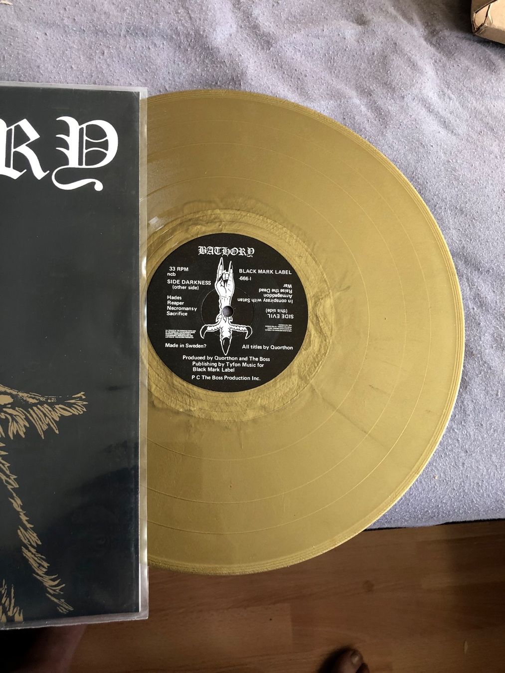 Dischi in vinile: BATHORY – Usato da Delémont venduto da pinguino6 2