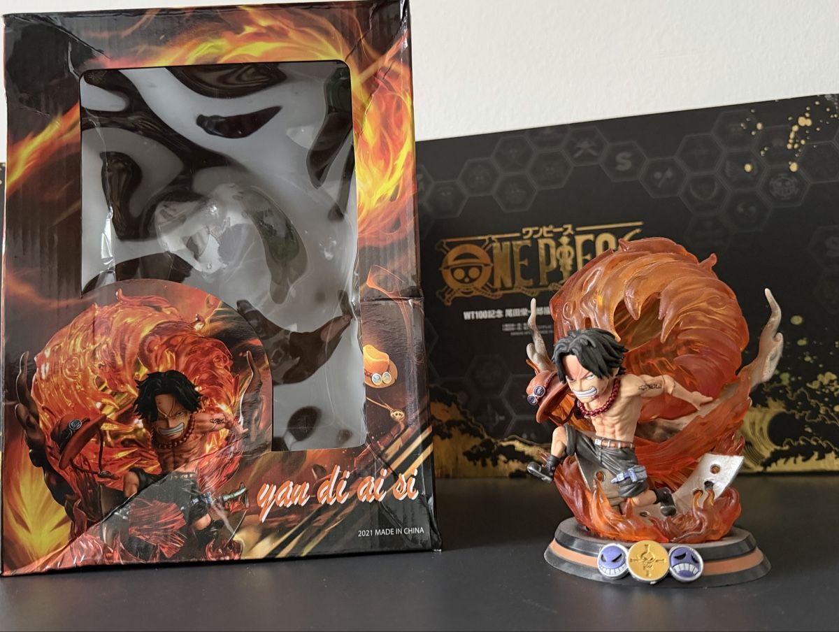 Statuette: Ace One Piece Figure Fuoco🔥 – Usato da S. Pietro venduto da pap_nd2w 1