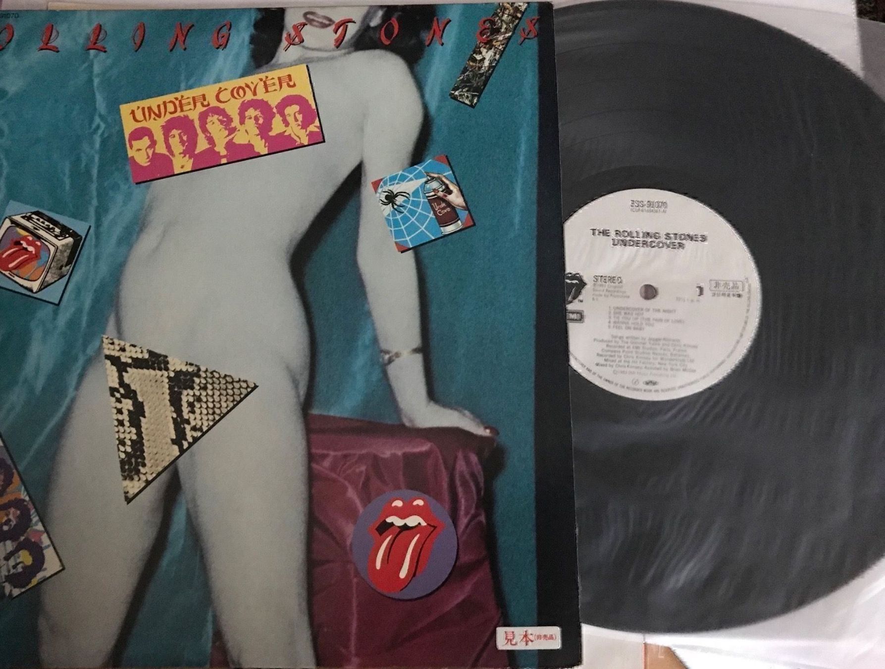 Dischi in vinile: The Rolling Stones Undercover  + PROMO – Usato da Le Lignon venduto da Aladdin67 1