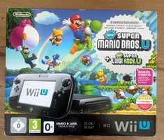 Nintendo Wii U Komplettset + GamePad + 10 Spiele