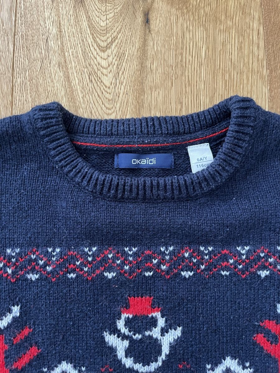 Okaidi Maglioni & Felpe: Kinder Okaïdi Pullover, Gr. 116 – Usato da Interlaken venduto da fbnscl 1