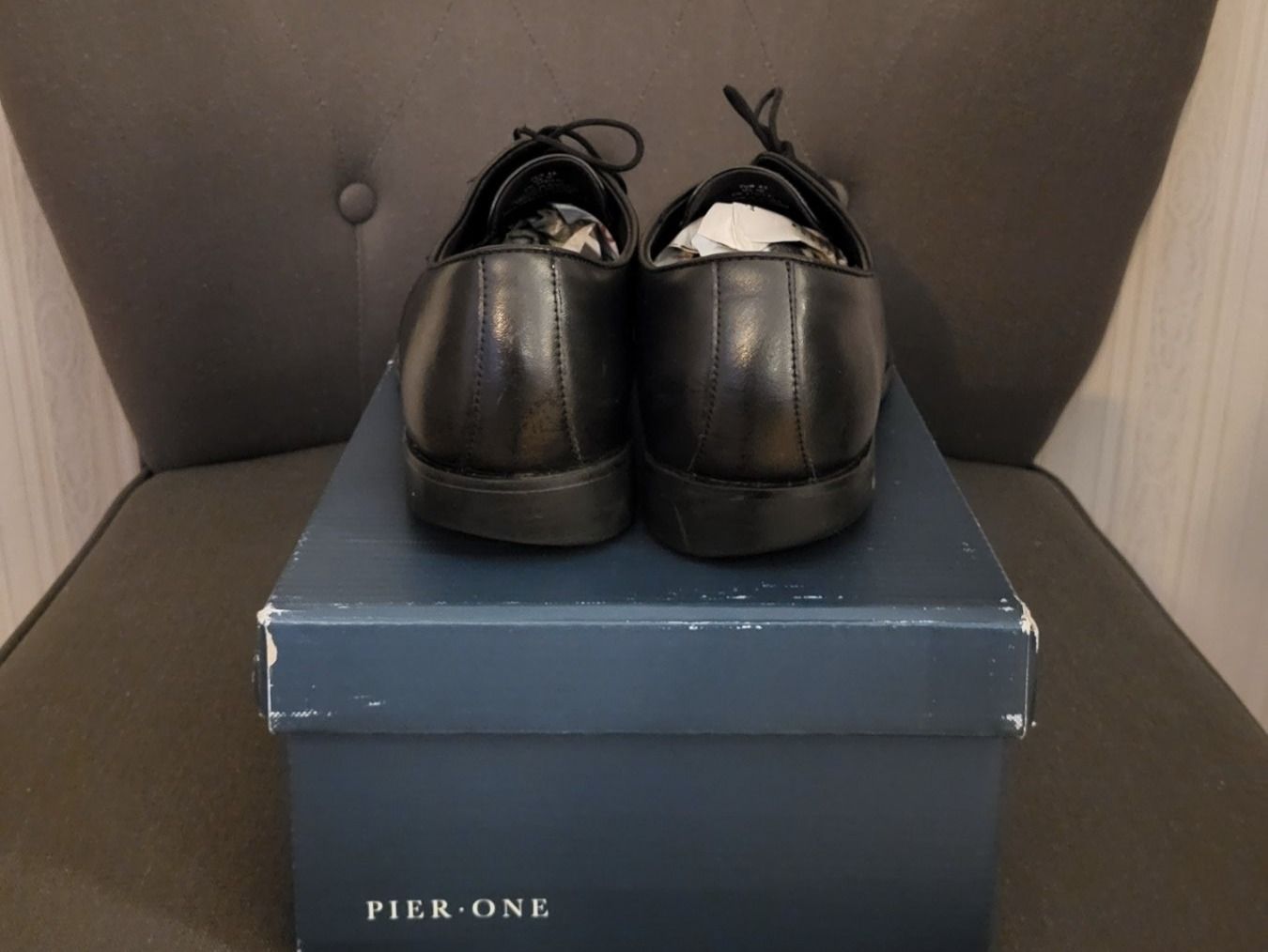 Scarpe da uomo: Chaussures Richelieu HM - taille 43. – Usato da Perly venduto da Flemprod01 3