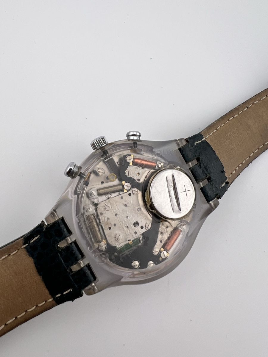 Swatch Orologi: Swatch chronographe Grenntic 1992 SCV 100 – Usato da Biel/Bienne venduto da Olin.ka 3