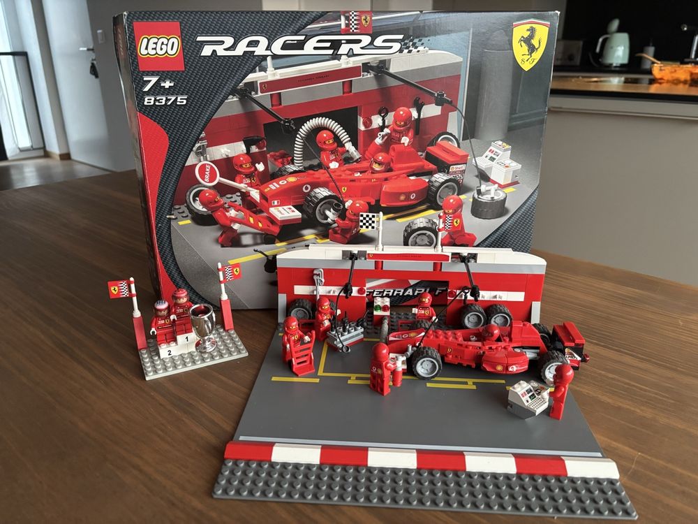 Lego - Racers, Ferrari F1 Pit Set, Set 8375 (Gebraucht) in Birmensdorf ...