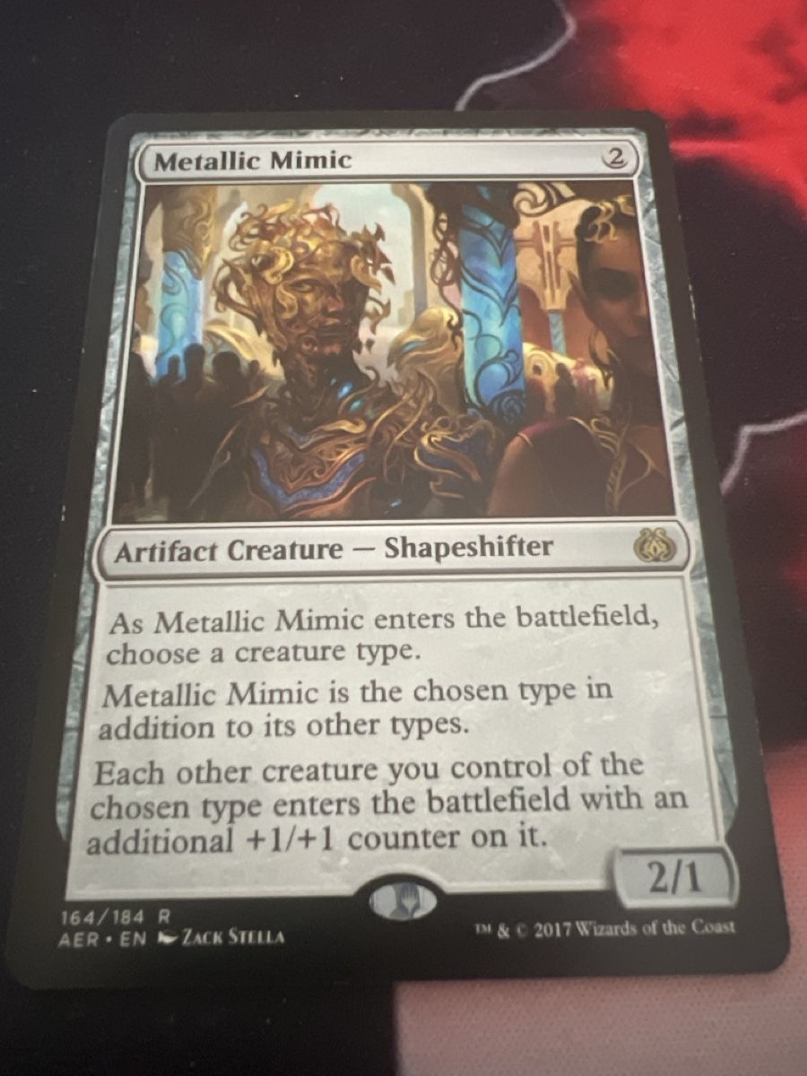 Magic The Gathering Carte collezionabili: Magic the Gathering Metallic Mimic, EX – Usato da St. Gallen venduto da lob_bkw9