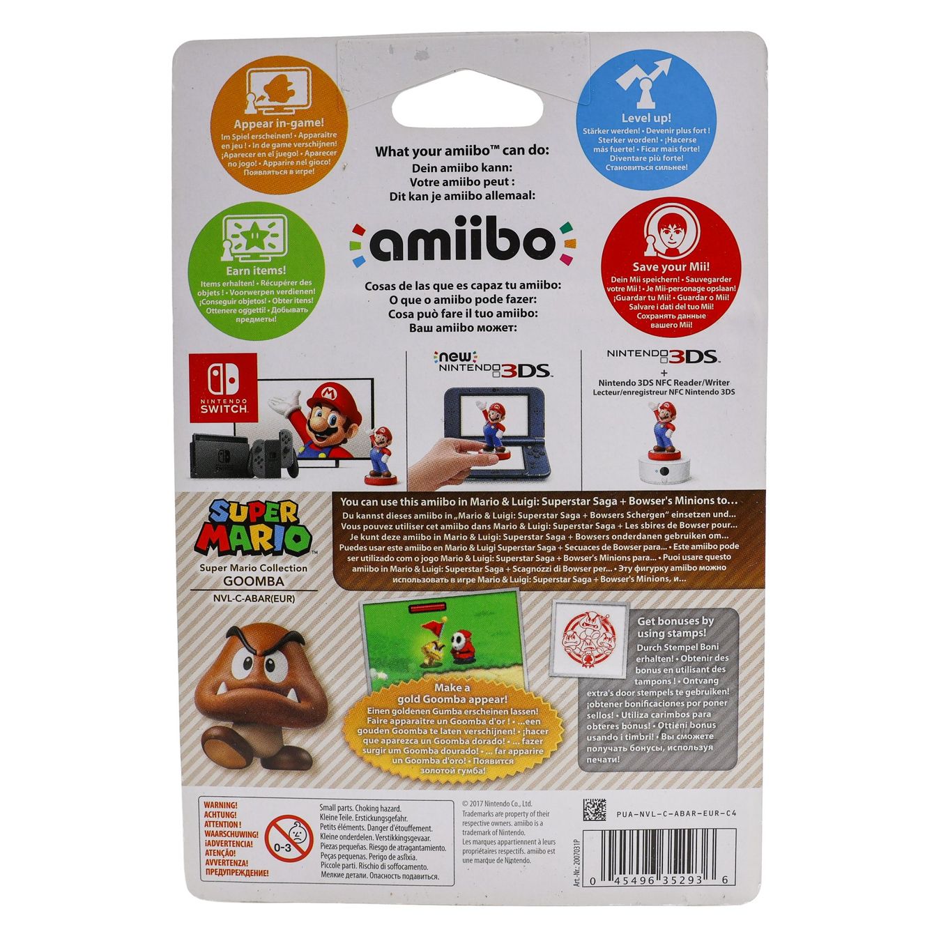 Statuette: Goomba Amiibo - NEW – Nuovo e nell'imballaggio originale da Paudex venduto da dindeboy 1