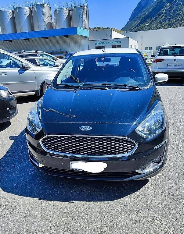 Autos: Ford Ka+ 1.2 Ti-VCT 85 Black Edition – D'occasion à Langenthal par Goergens10