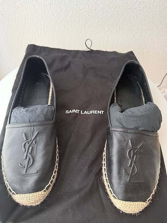 Saint Laurent Scarpe da donna: Saint Laurent Espardille Schwarz 37 leder – Usato da Zürich venduto da justynapl