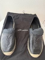 Saint Laurent Espardille Schwarz 37 leder