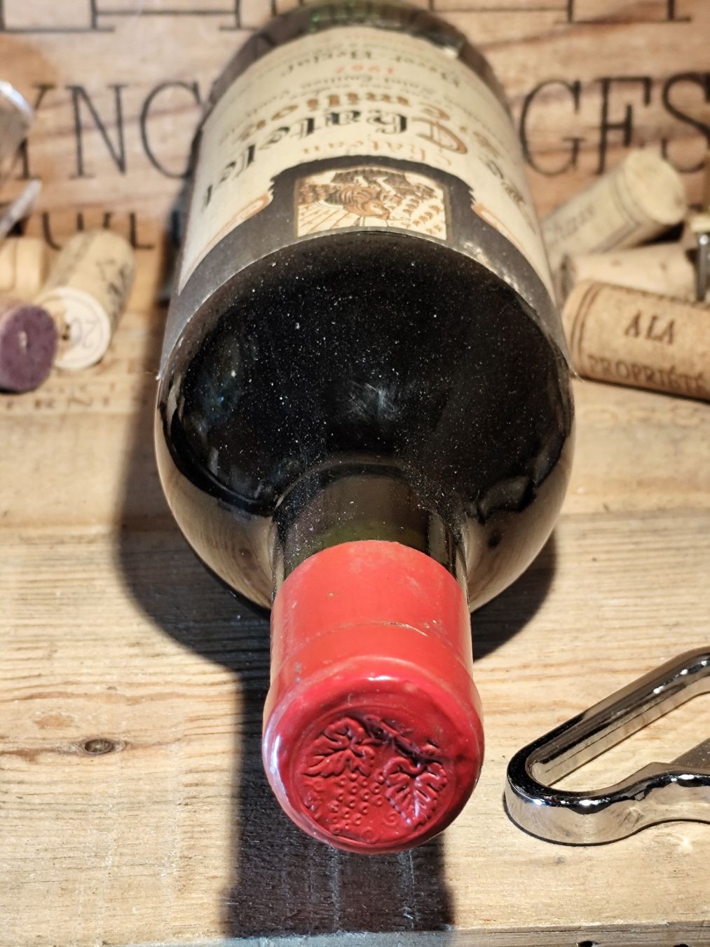 Vino: 1967 St Emilion GCC Chateau Le Chatelet – Nuovo e nell'imballaggio originale da Büsserach venduto da Vintage-vins 2