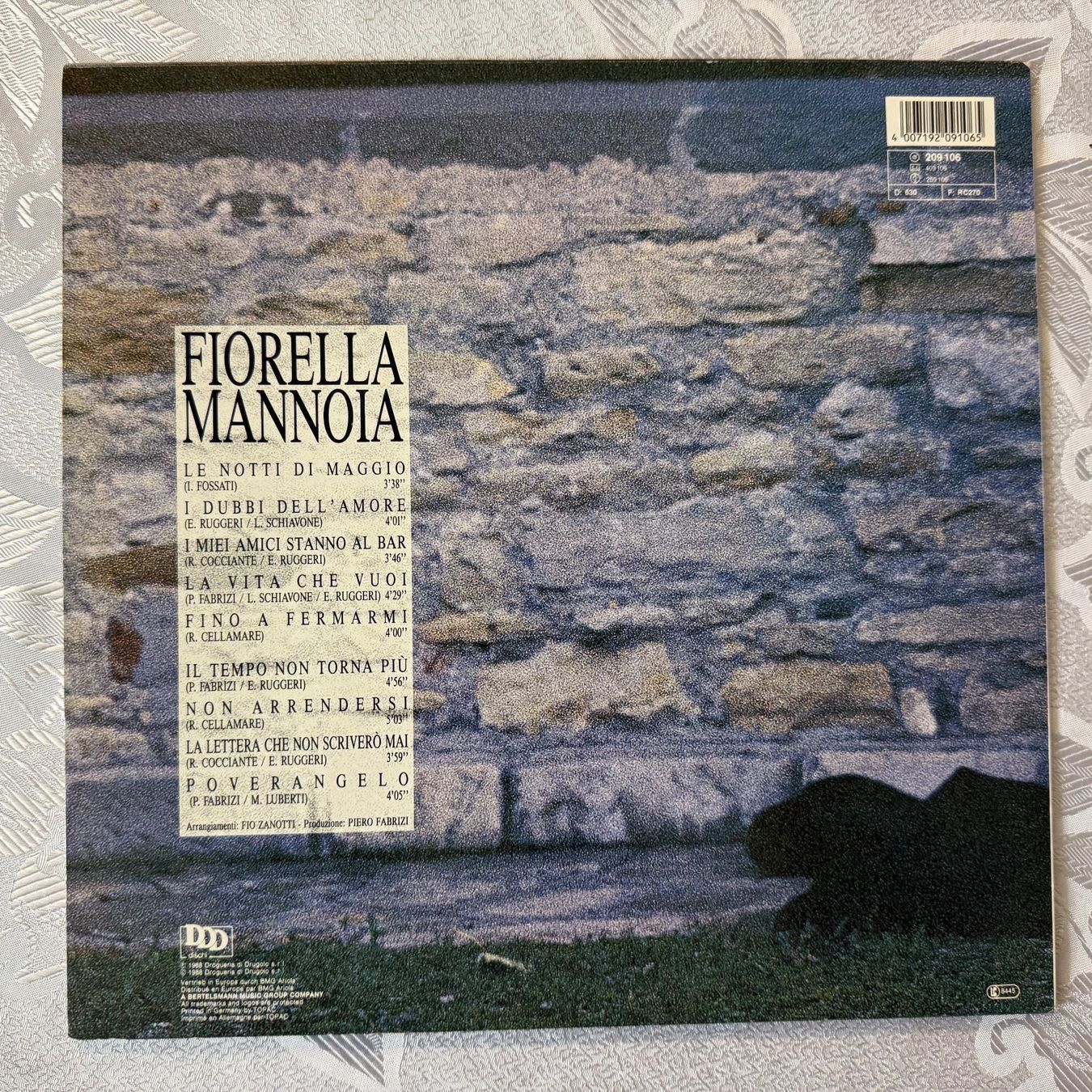 Dischi in vinile: FIORELLA MANNOIA - CANCONI PER PARLARE – Usato da Zürich venduto da fehlton 1