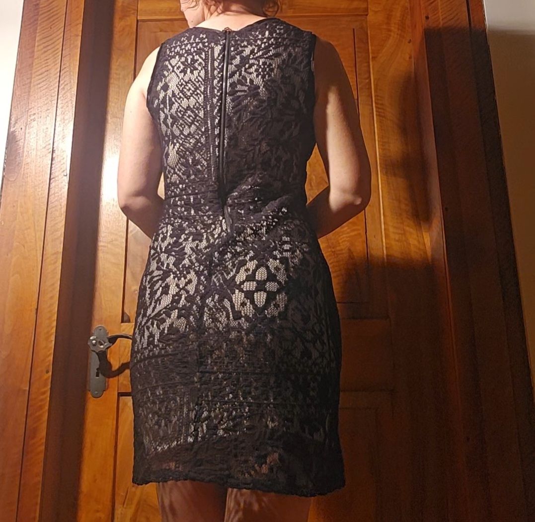 Mango Vestiti: Kleid mit Spitzenlook, Grösse M – Usato da Flüeli-Ranft venduto da tab_hsm7 2